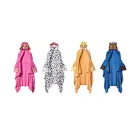 Manta infantil con capucha de peluche Patrulla Canina