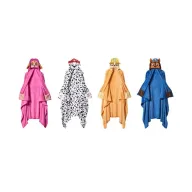 Manta infantil con capucha de peluche Patrulla Canina