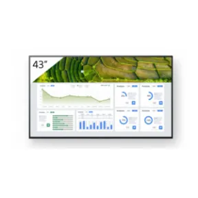 Pantalla plana 43" 4K Ultra HD Sony FW-43BZ30L para señalización