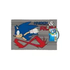 Felpudo Gris Sonic The Hedgehog Sherwood, 60 cm