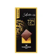 Tabletas de chocolate negro 72% cacao - 3 unidades