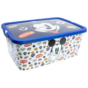 Caja Click Mickey 13 L - Ideal para tus cosas