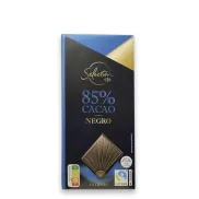 Tabletas sin gluten 85% cacao intenso Chocolate negro 100 g.