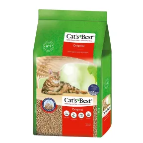 Arena Aglomerante EcoPlus para Gatos Cat's Best 40L