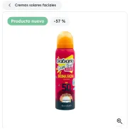 Bruma facial de Babaria para un rostro fresco