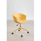 Silla Morgana de escritorio con ruedas funcionales