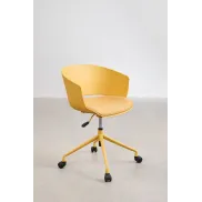 Silla Morgana de escritorio con ruedas funcionales