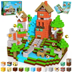 150 bloques magnéticos de construcción ToyUnited, cubos.