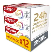 Colgate Total Pasta de Dientes 12 x 75ml Prevención Activa