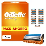 Cuchillas Gillette Fusion5: 16 Unidades a 2,66€ cada una