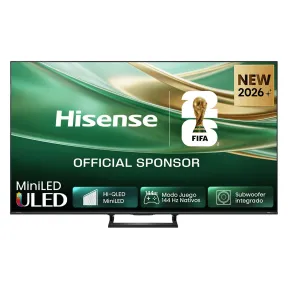 Hisense 55E8S Mini LED 55" UHD 4K con Subwoofer Integrado
