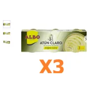 Atún claro Albo en aceite de oliva virgen extra 9 x 55 g