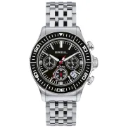 Reloj Solar Crono Breil Manta Manta 1970 Negro y Acero