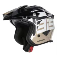Casco Jet Acerbis Aria Graphic CE para Moto