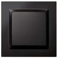 Interruptor de Pared Simon 10, 230V, Negro, Fácil Instalación