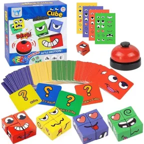 Cubos y cartas: Diversión en un solo juego