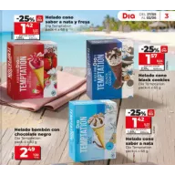 Desde el 27 de mayo: 25% de descuento en helados cono