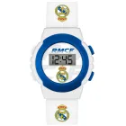 Reloj Infantil Blanco Oficial Real Madrid con Correa de Silicona