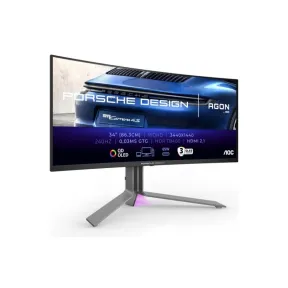 Monitor AOC Agon 34" QD-OLED 240Hz, HDR400, USB-C, Negro