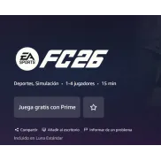 Gratis EA SPORTS FC 26 con Prime