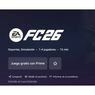Gratis EA SPORTS FC 26 con Prime