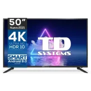 Televisor 4K Ultra HD Smart TV 50" TD SYSTEM K50DLG12US