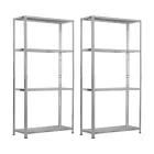 Estanterías Modulares SteelSmart 145x30x70cm - 2 Packs
