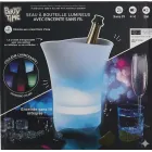 Cubo cava portátil CMP HT2234 con altavoz Bluetooth y LED