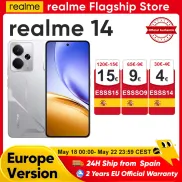 Realme 14 5G - 256GB de almacenamiento y 8GB de RAM.