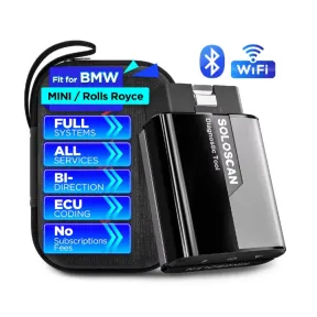Escáner SoloScan para BMW y Rolls Royce, Diagnóstico OBD2