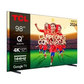 Smart TV 4K Ultra HD TCL 98'' QLED 98C655 - Gran Pantalla