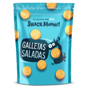 Galletas Dia Snack Maniac 200 g, sabor salado