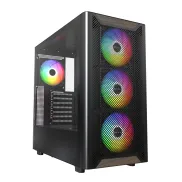 Caja Montech XR ATX Vidrio Templado Negro con Ventiladores ARGB