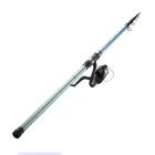 Caña Telescópica SYMBIOS-100 con Carrete Surfcasting 420cm