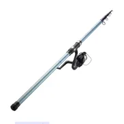 Caña Telescópica SYMBIOS-100 con Carrete Surfcasting 420cm