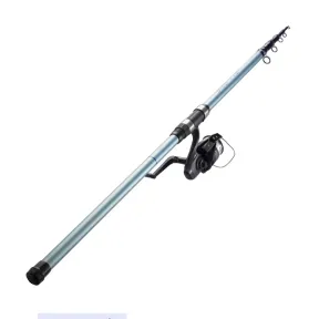 Caña Telescópica SYMBIOS-100 con Carrete Surfcasting 420cm