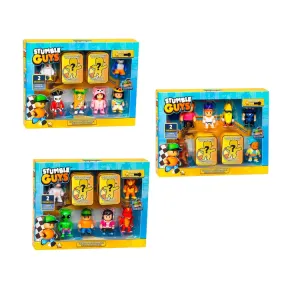 Figuras Stumble Guys Bizak 8 pack 6 cm con sorpresas.