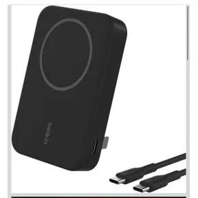Batería externa inalámbrica Qi2 Belkin BoostCharge Pro 10,000 mAh
