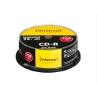 Pack de 25 CD-R Printable 700 MB 52x Intenso