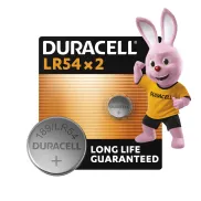 Pilas alcalinas Duracell LR54 1,5 V de larga duración (2 unidades)