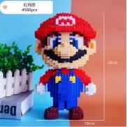 Bloques de Construcción 4580 Piezas - Mario o Luigi 28 cm