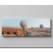 Capadocia 150x50: Cuadro decorativo moderno.
