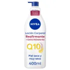 Body Milk Reafirmante NIVEA Q10 con Aceite de Argán 800 ml