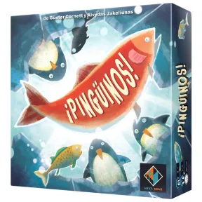 ¡Pingüinos! Juego de mesa divertido en español