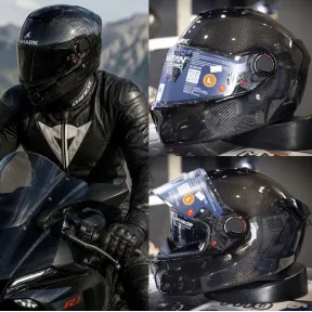 Casco SHARK Spartan GT PRO CARBON Gloss con PinLock ECE22.06