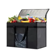 Bolsa grande plegable isotérmica con compartimento térmico