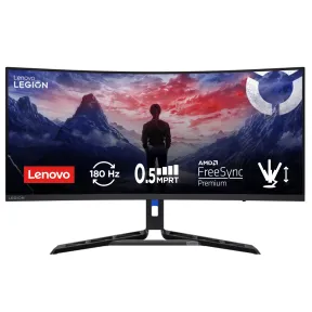 Monitor Gaming Curvo 34" Lenovo Legion R34w-30, 180Hz