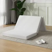 Colchón Plegable 10 cm, Ideal para Camping y Invitados