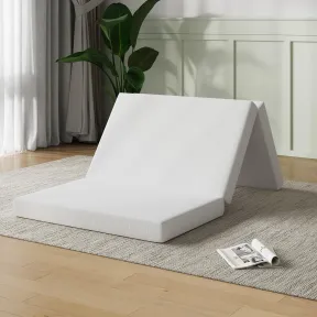 Colchón Plegable 10 cm, Ideal para Camping y Invitados