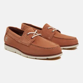 Náuticos de cuero Timberland Grafton Bay - óxido